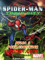 game pic for Spider-Man Toxic City SPANISH